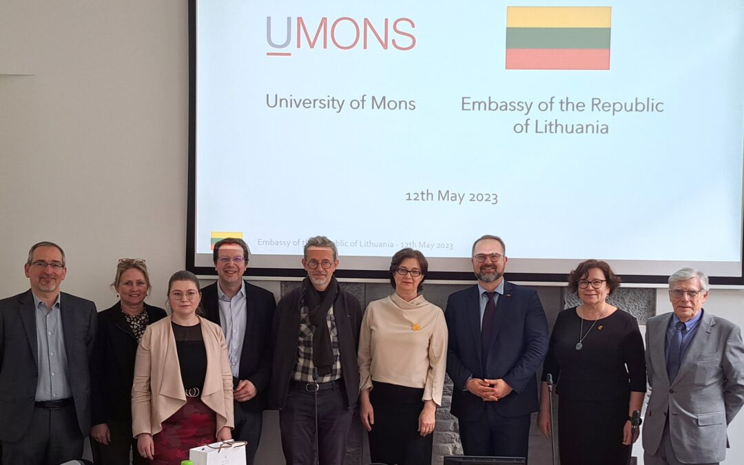 Visite de l’Ambassade de Lituanie à l’UMONS